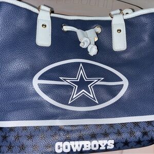 Cowboys Navy Blue Tote Bag